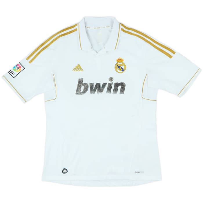 2011-12 Real Madrid Home Shirt Alonso #14 - 4/10 - (L)