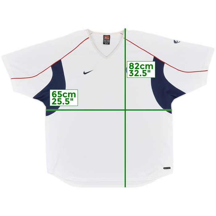 2001-02 Paris Saint Germain Nike Training Shirt - 8/10 - (XL)