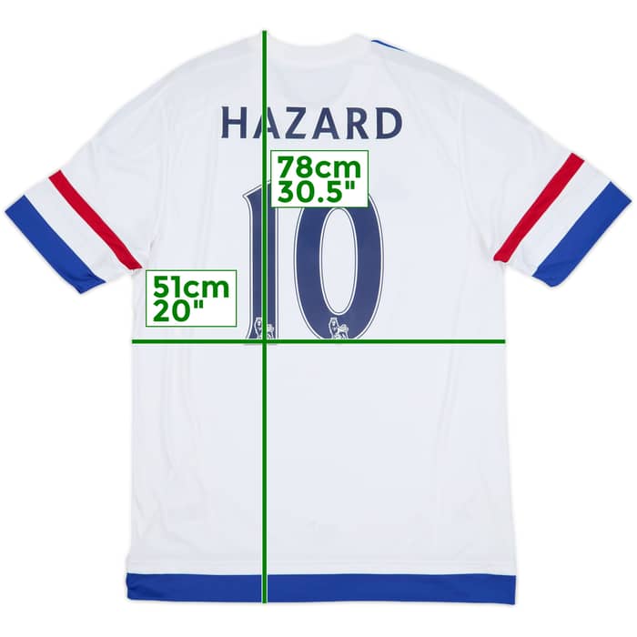 2015-16 Chelsea Away Shirt Hazard #10 (M)
