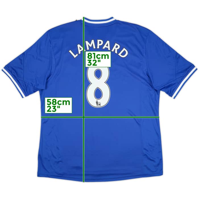 2013-14 Chelsea Home Shirt Lampard #8 (XL)
