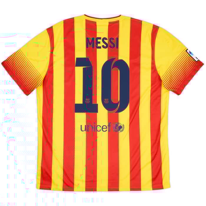 2013-15 Barcelona Away Shirt Messi #10 (XL)