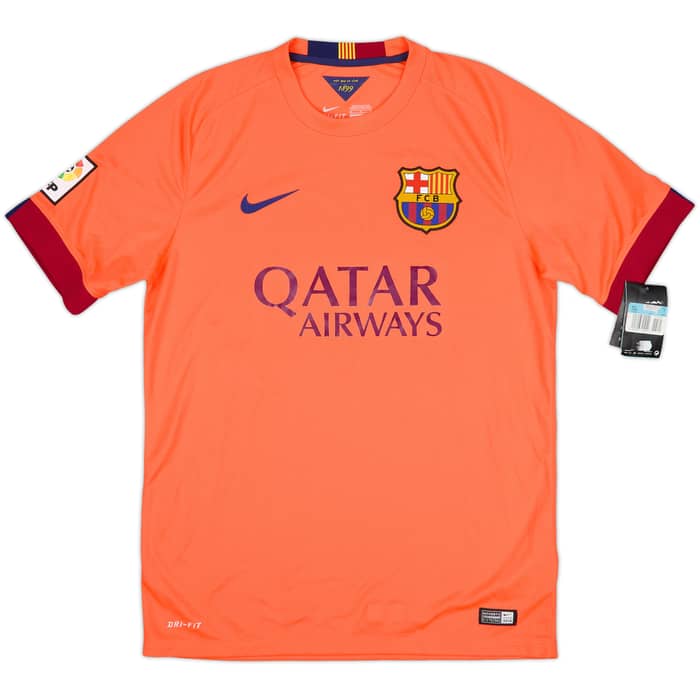 2014-15 Barcelona Away Shirt Messi #10 (M)