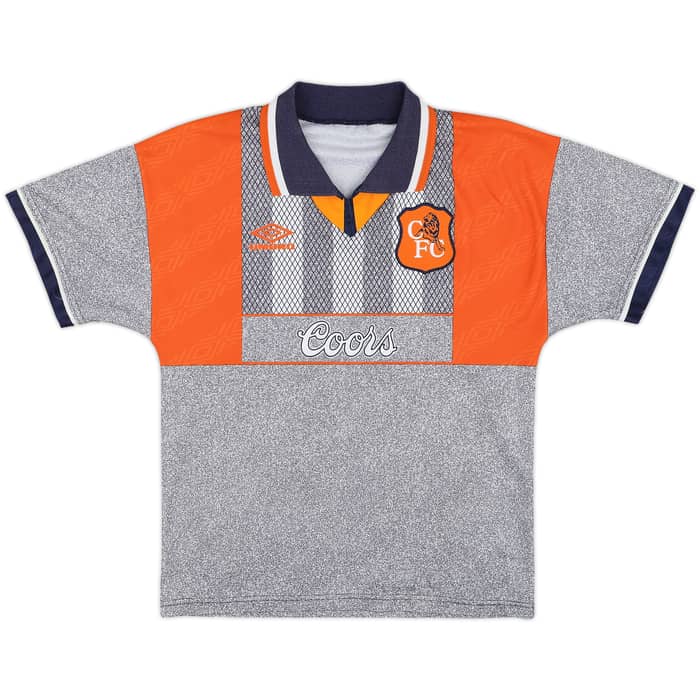 1994-96 Chelsea Away Shirt - 6/10 - (Y)