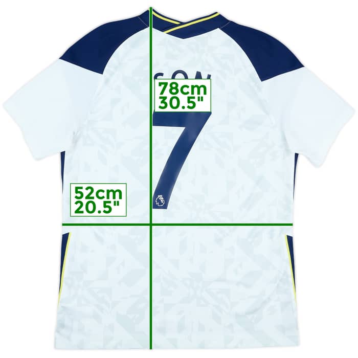 2020-21 Tottenham Home Shirt Son #7 - 9/10 - (L)