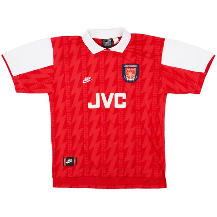 1994-96 Arsenal Home Shirt Wright #8 - 9/10 - (XL)