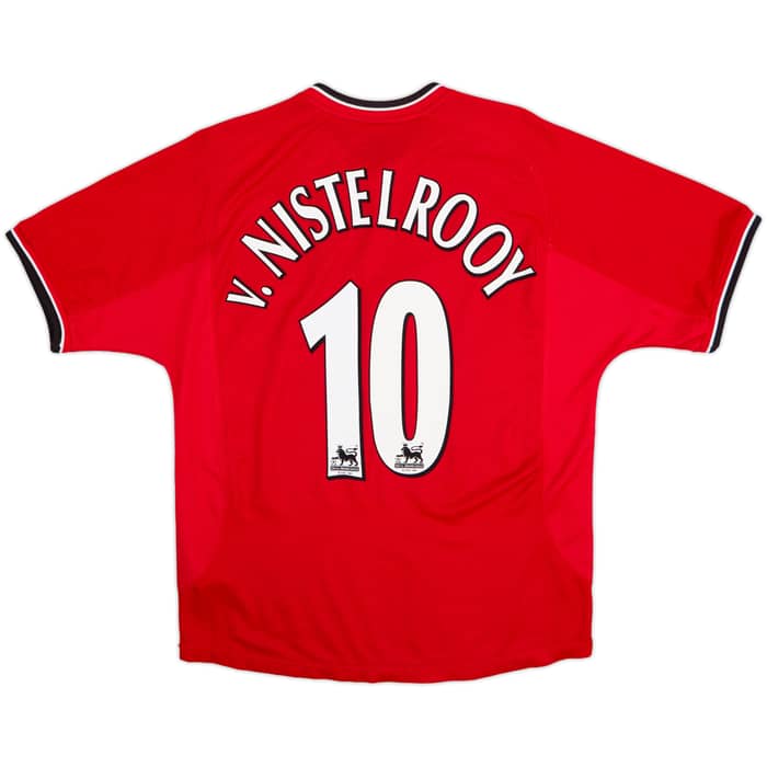 2000-02 Manchester United Home Shirt V.Nistelrooy #10 - 8/10 - (M)