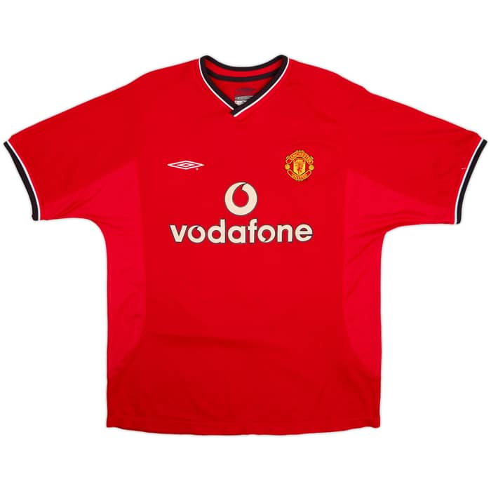 2000-02 Manchester United Home Shirt V.Nistelrooy #10 - 8/10 - (M)