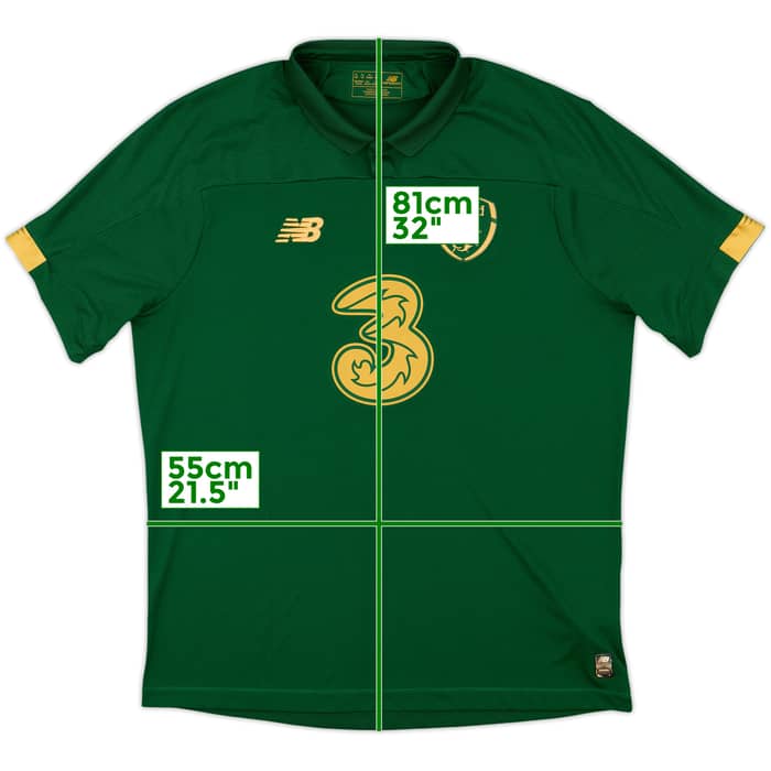 2020-21 Ireland Home Shirt - 9/10 - (XL)