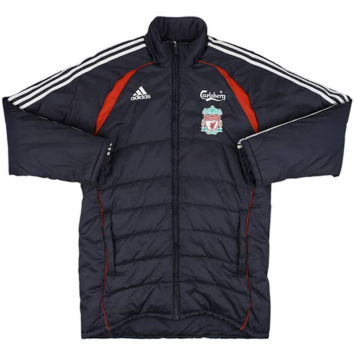 2006-07 Liverpool adidas Padded Bench Coat - 8/10 - (S)