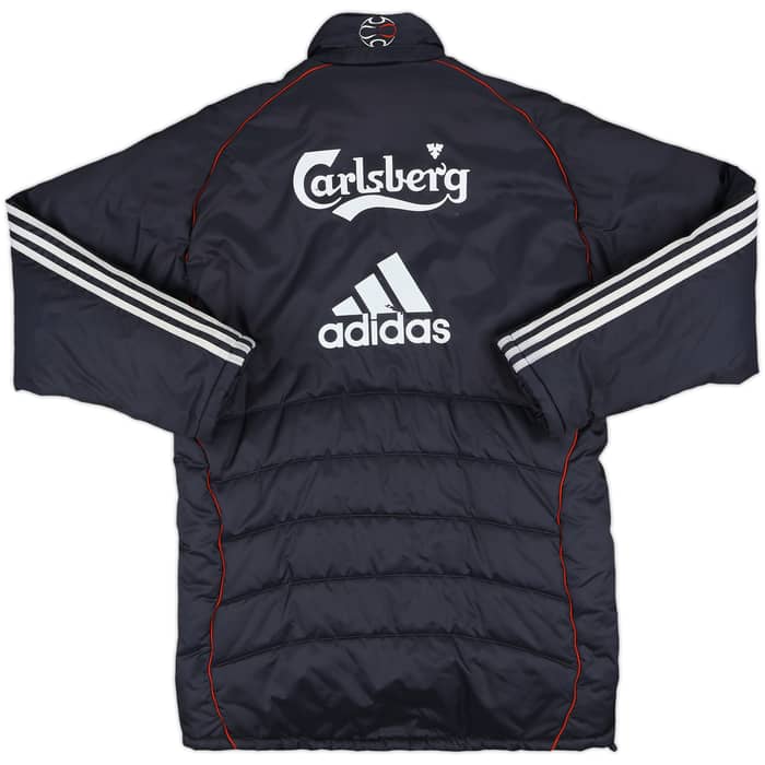 2006-07 Liverpool adidas Padded Bench Coat - 8/10 - (S)