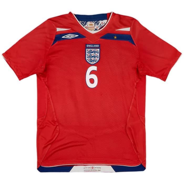2008-10 England Away Shirt Terry #6 - 6/10 - (M)