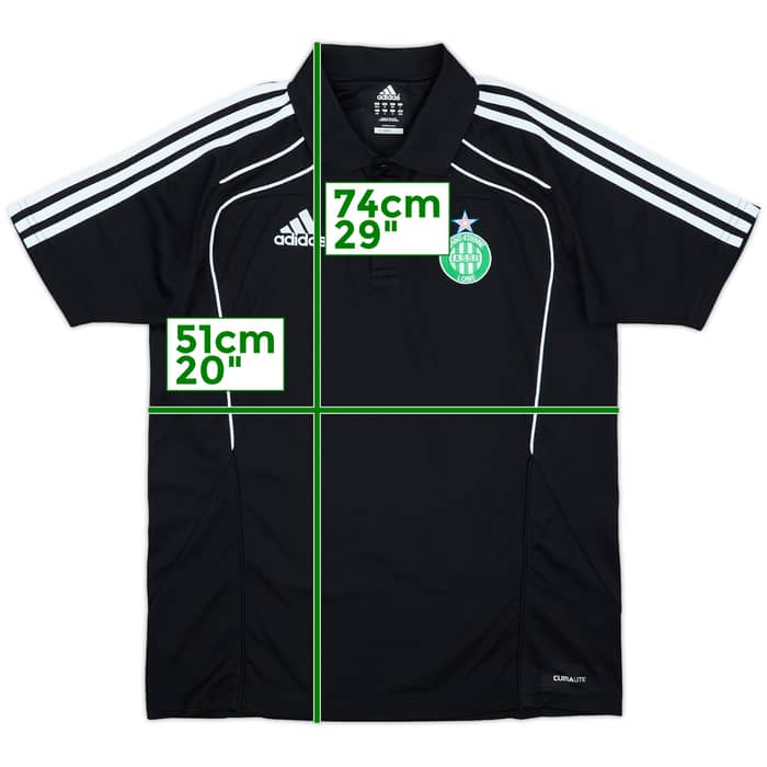 2006-07 Saint-Etienne adidas Polo Shirt - 10/10 - (M/L)