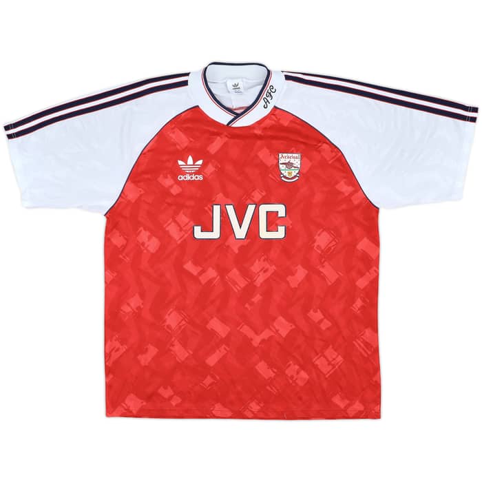 1990-92 Arsenal Home Shirt - 8/10 - (L)