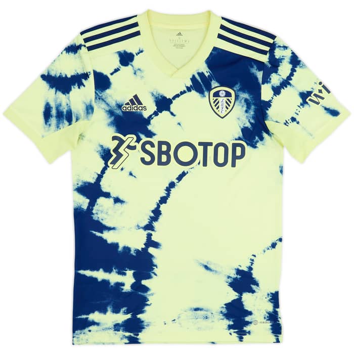 2022-23 Leeds Away Shirt Aaronson #7 - 7/10 - (S)
