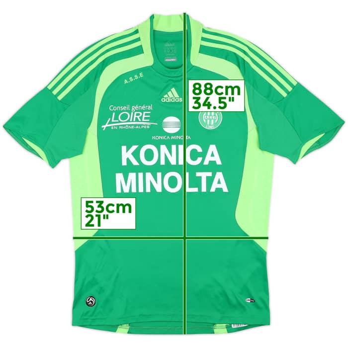 2008-09 Saint Etienne Home Shirt - 8/10 - (M)