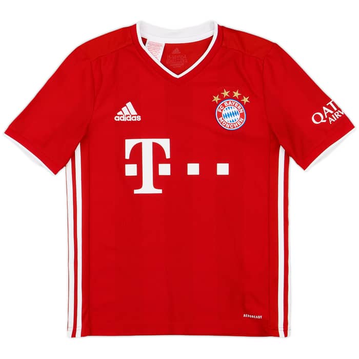 2020-21 Bayern Munich Home Shirt - 9/10 - (L.Boys)