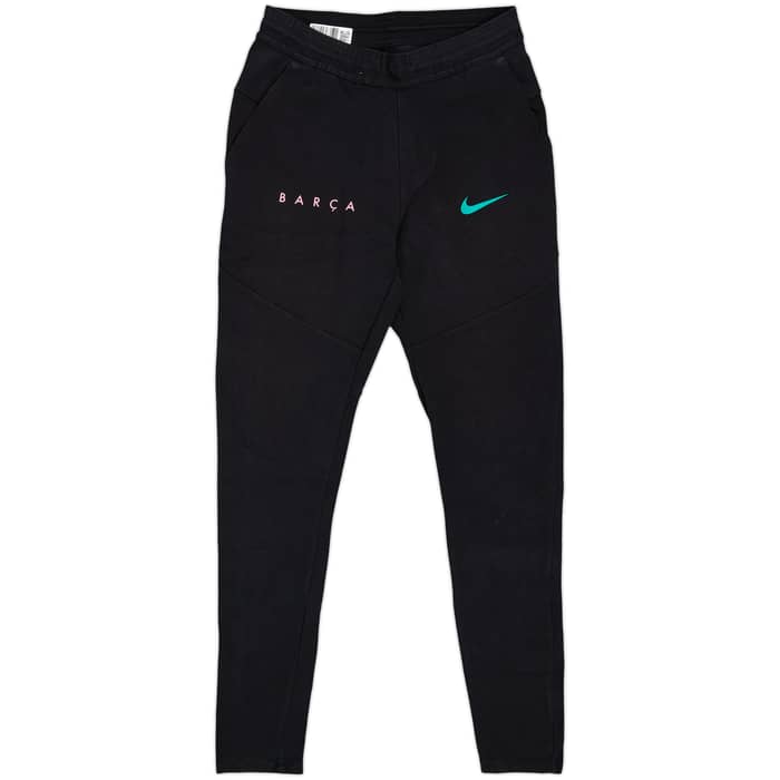 2020-21 Barcelona Nike Hooded Tracksuit - 8/10 - (S)