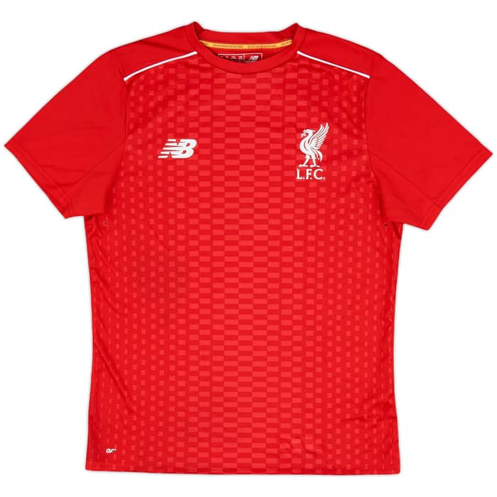 2016-17 Liverpool New Balance Training Shirt & Shorts - 8/10 - (L.Boys)