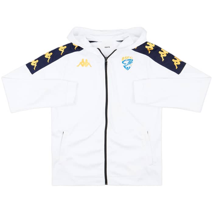 2023-24 Brescia Kappa Hooded Track Jacket - 7/10 - (M)