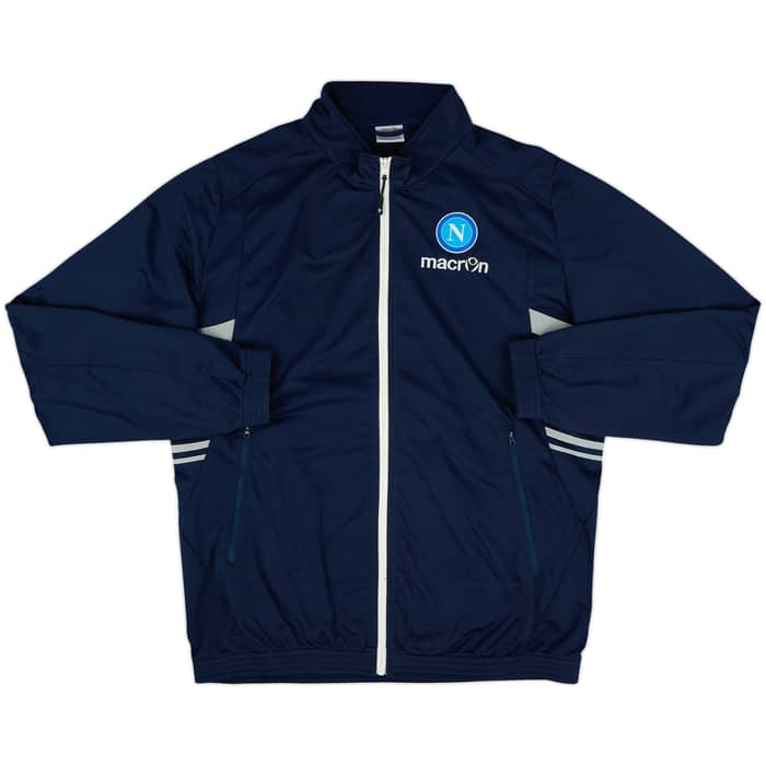 2014-15 Napoli Macron Full Tracksuit - 7/10 - (4XL)