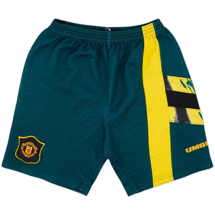 1995-97 Manchester United GK Shorts - 6/10 - (M)