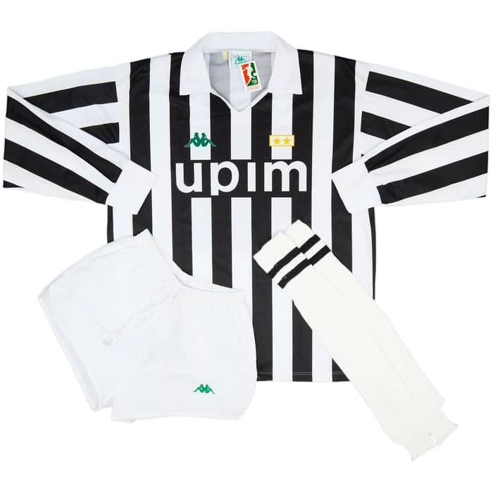 1991-92 Juventus Basic Home Full Kit (L)