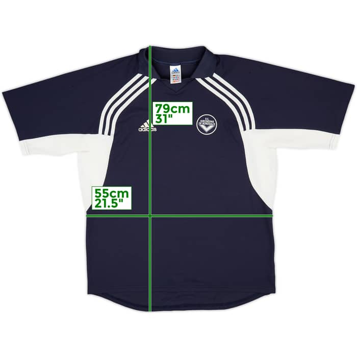 2001-02 Bordeaux adidas Training Shirt - 9/10 - (L)