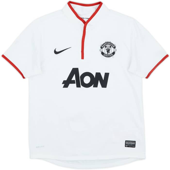 2012-14 Manchester United Away Shirt Nani #17 - 7/10 - (M.Boys)