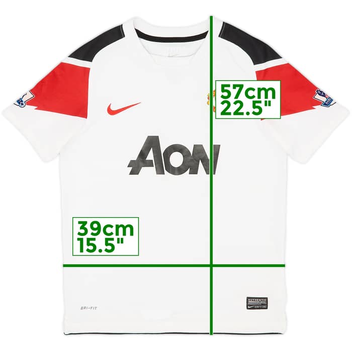 2010-12 Manchester United Away Shirt - 5/10 - (M.Boys)