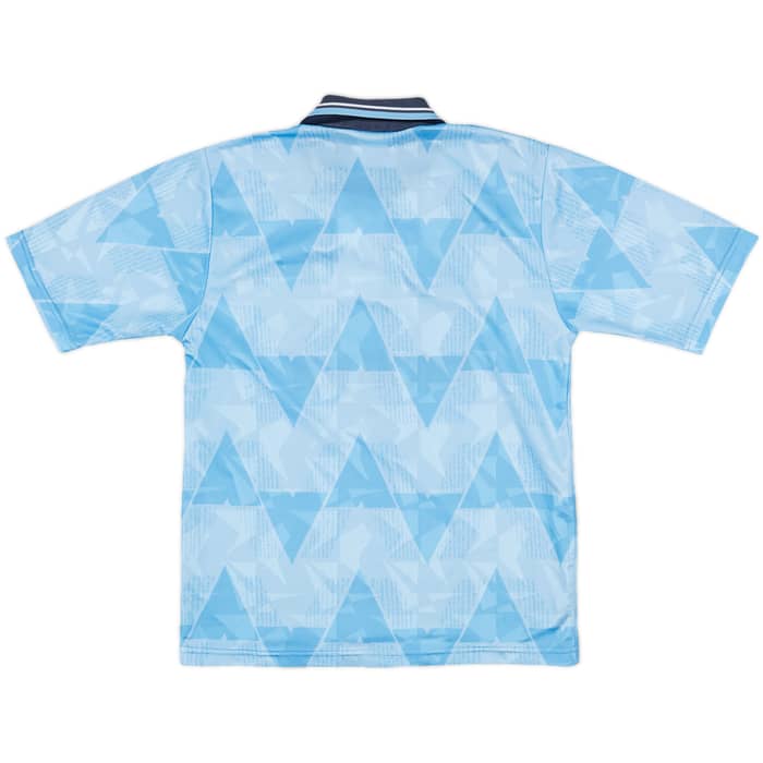1989-91 Manchester City Home Shirt - 7/10 - (L.Boys)