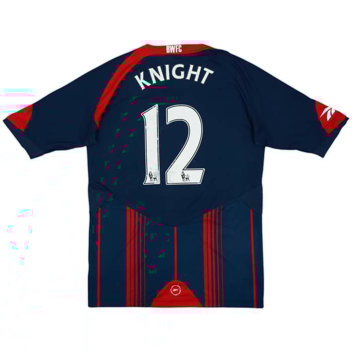 2009-10 Bolton Away Shirt Knight #12 - 5/10 - (XL)