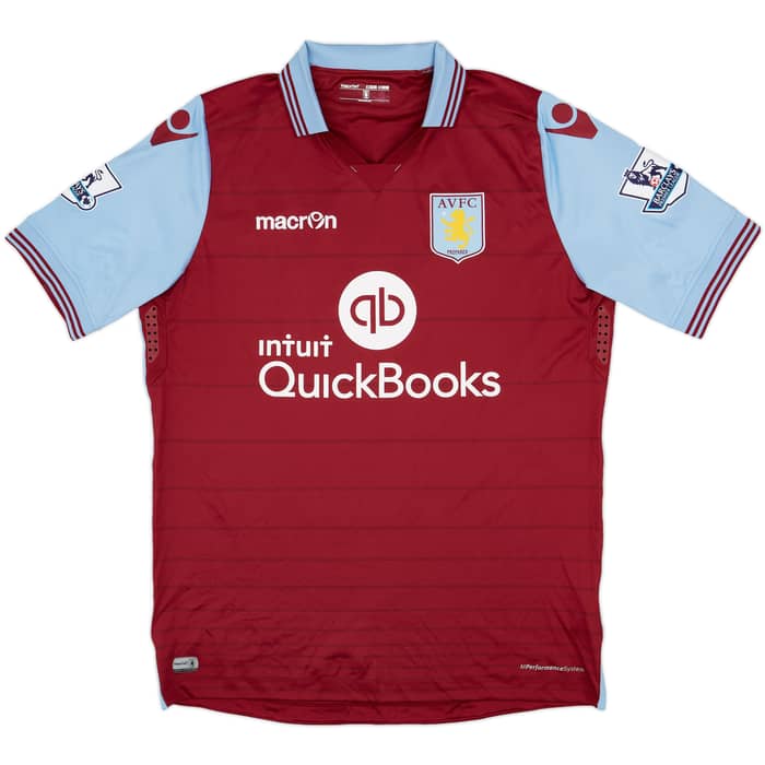 2015-16 Aston Villa Home Shirt Sinclair #9 - 10/10 - (XL)