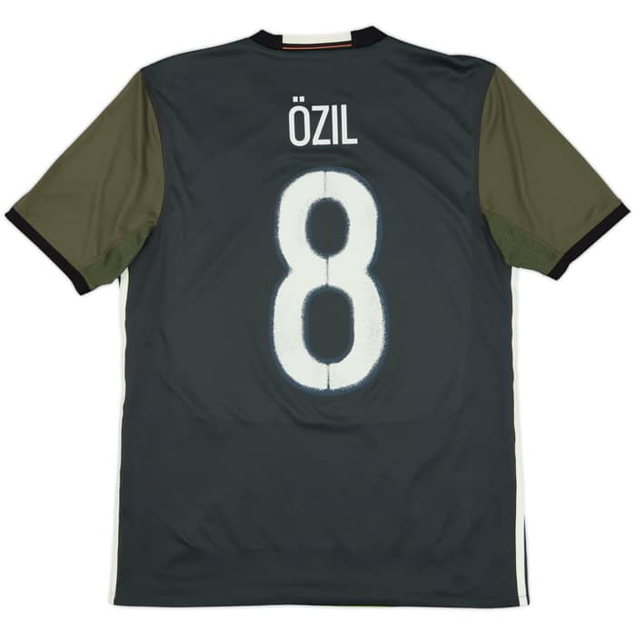 2015-17 Germany Away Shirt Ozil #8 - 9/10 - (M)