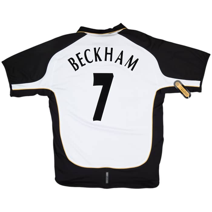 2001-02 Manchester United Centenary Away/Third Shirt Beckham #7 (XL)