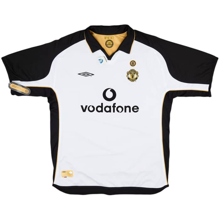 2001-02 Manchester United Centenary Away/Third Shirt Beckham #7 (XL)