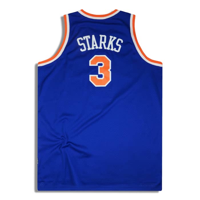 1990-91 New York Knicks Starks #3 adidas Hardwood Classics Jersey (Away) XXL