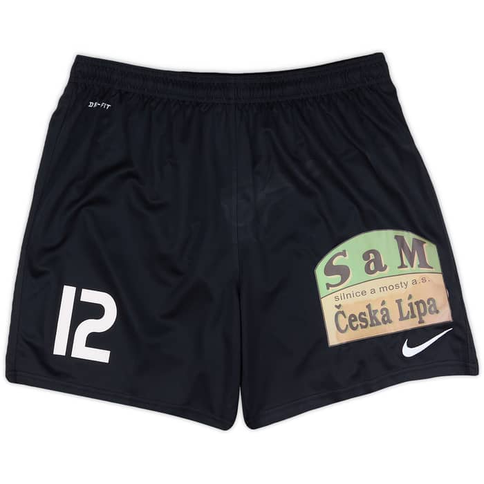 2014-15 FK Jablonec Player Issue Away Shorts # - 7/10 - (XL)