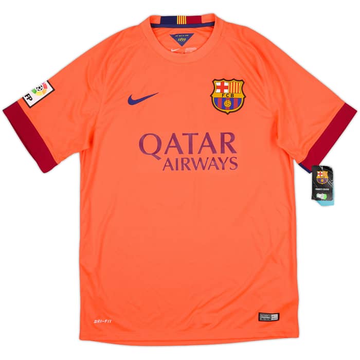 2014-15 Barcelona Away Shirt Messi #10 (M)