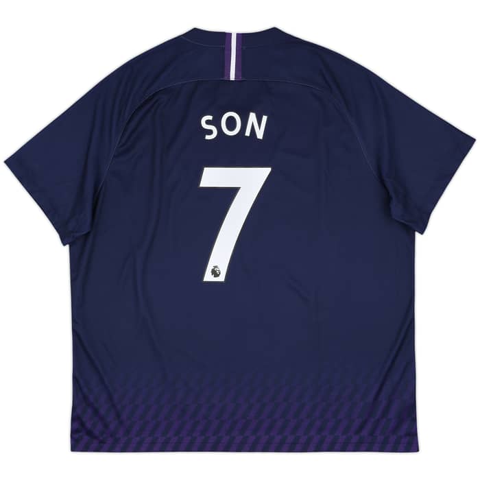 2019-20 Tottenham Away Shirt Son #7 - 9/10 - (3XL)