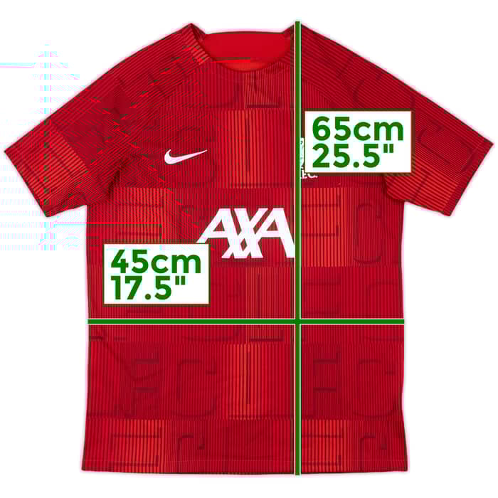 2021-22 Liverpool Nike Training Shirt - 9/10 - (XL.Boys)