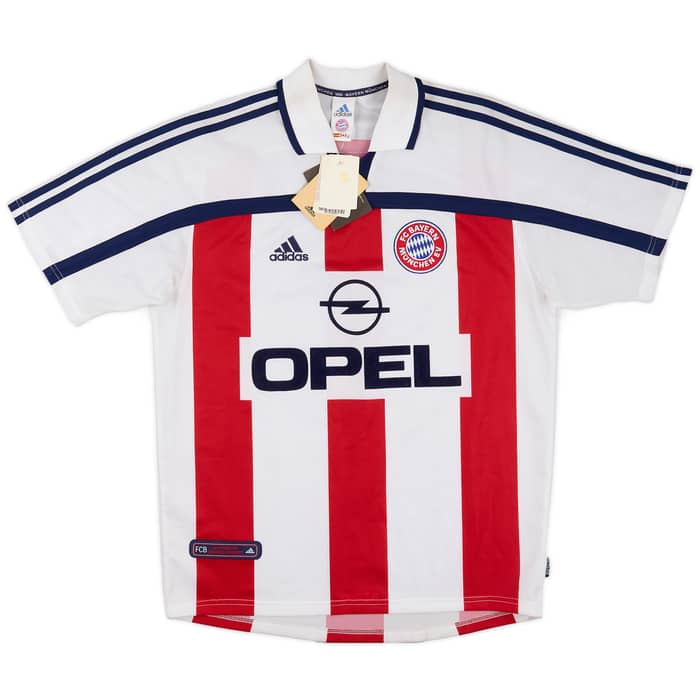 2000-01 Bayern Munich Away Shirt Elber #9 (M)