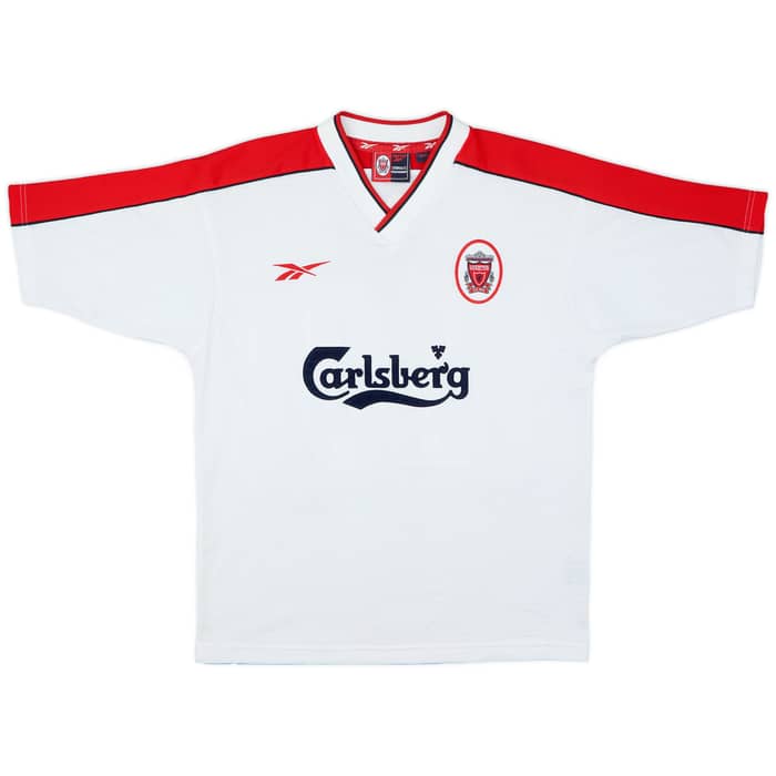 1998-99 Liverpool Away Shirt Gerrard #28 - 7/10 - (M)