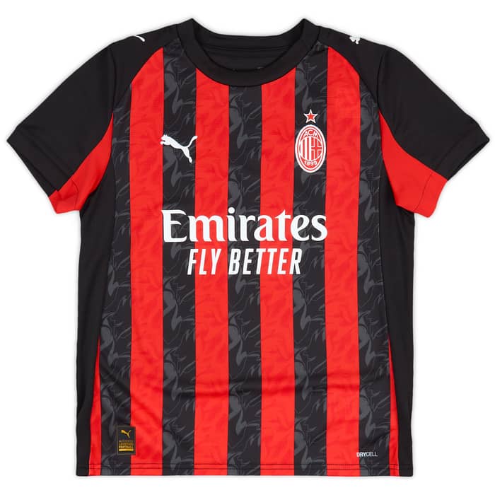 2025-26 AC Milan Home Shirt Pulisic #11 (KIDS)