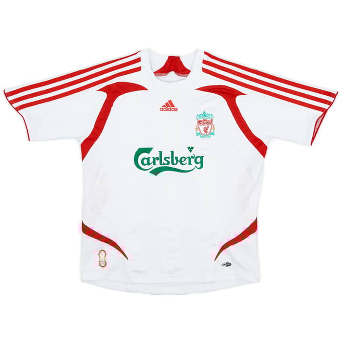 2007-08 Liverpool Away Shirt Carragher #23 - 8/10 - (S.Boys)