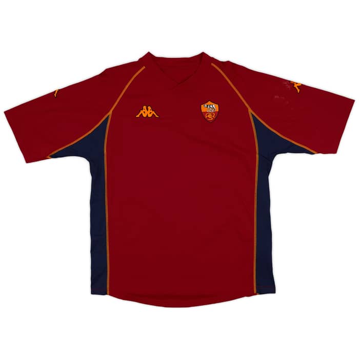 2002-03 Roma Kappa Training Shirt - 6/10 - (XL)