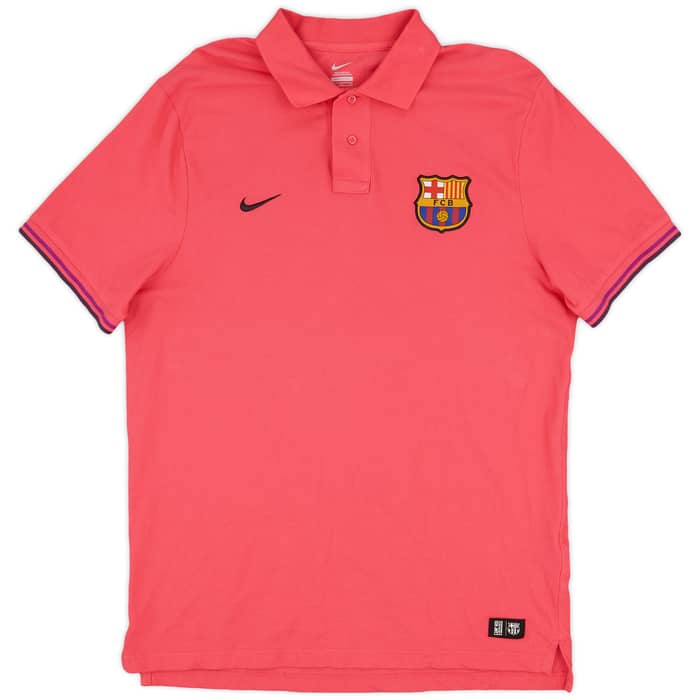 2011-12 Barcelona Nike Polo Shirt Messi #10 - 10/10 - (XL)