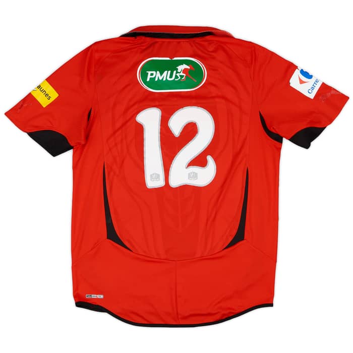 2010-11 Stade Rennais Coupe de France Match Issue Home Shirt #12 (Boukari)