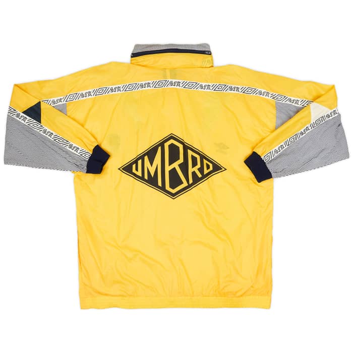 1990-92 Scotland Umbro Hooded Rain Jacket - 9/10 - (XL)