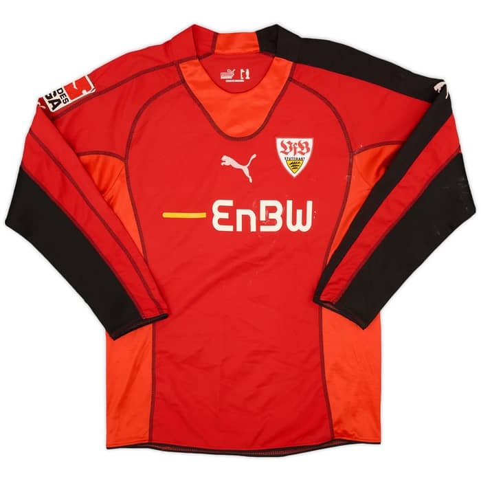 2005-06 Stuttgart GK Shirt Hildebrand #1 - 5/10 - (L.Boys)