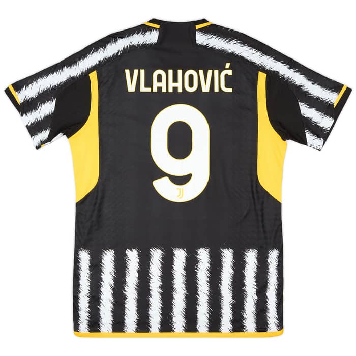 2023-24 Juventus Authentic Home Shirt Vlahovic #9